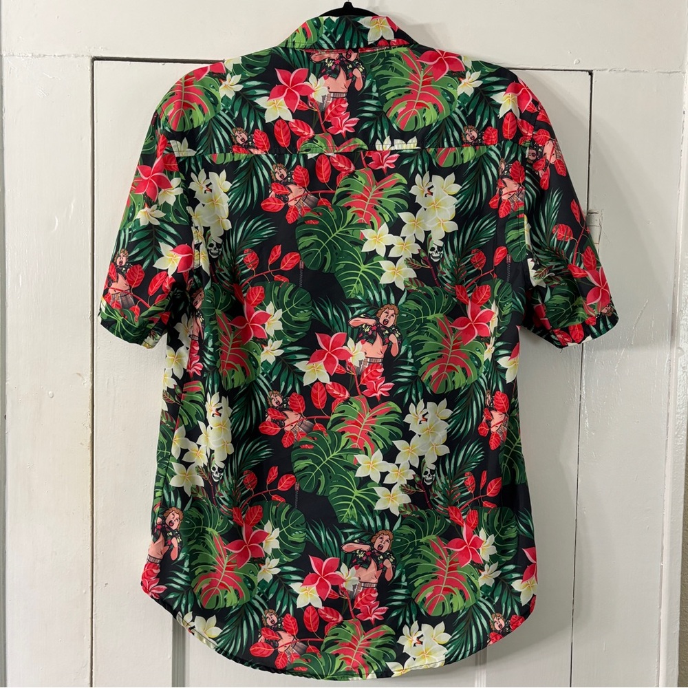 RSVLTS MENs “The Goonies” Truffle Shuffle Hawaiian Shirt - Picture 14 of 14